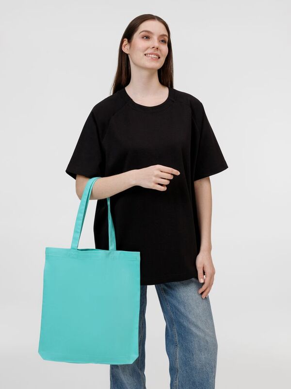 Холщовая сумка Avoska, бирюзовая арт.11293.43