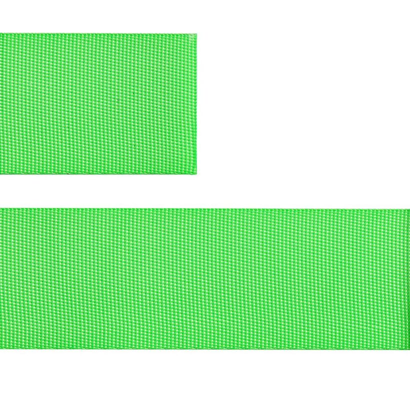 Стропа текстильная Fune 35 M, зеленый неон, 60 см арт.19864.94.60cm