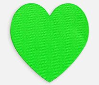 Наклейка тканевая Lunga Cor, M, зеленый неон арт.17864.94