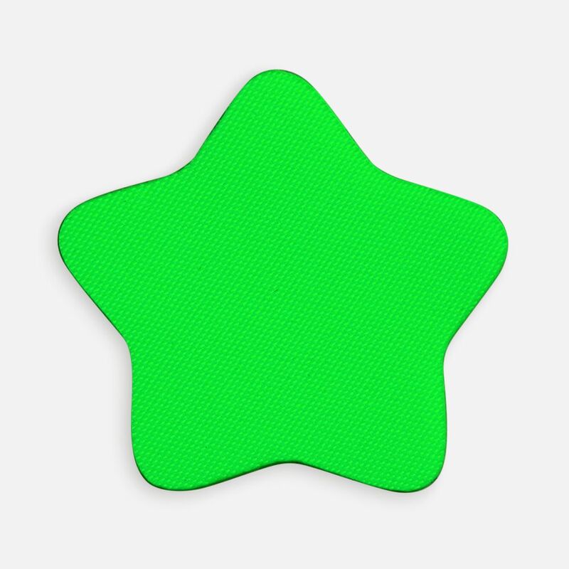 Наклейка тканевая Lunga Bial, M, зеленый неон арт.17866.94