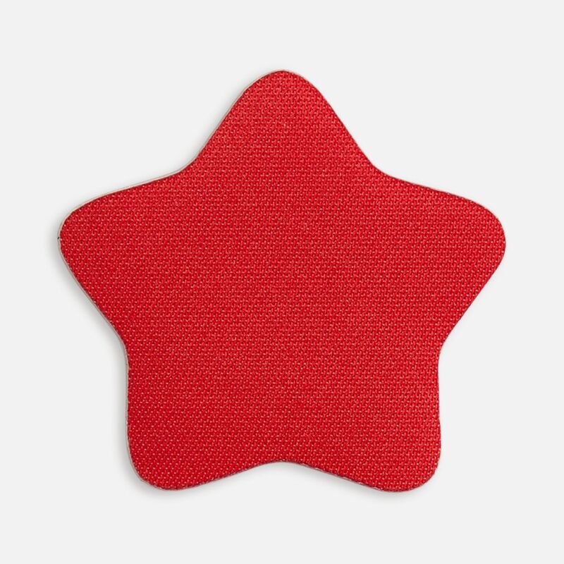 Наклейка тканевая Lunga Bial, M, красная арт.17866.50