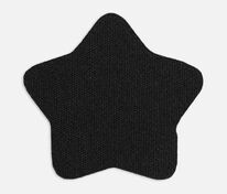 Наклейка тканевая Lunga Bial, M, черная арт.17866.30