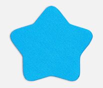 Наклейка тканевая Lunga Bial, M, голубая арт.17866.14