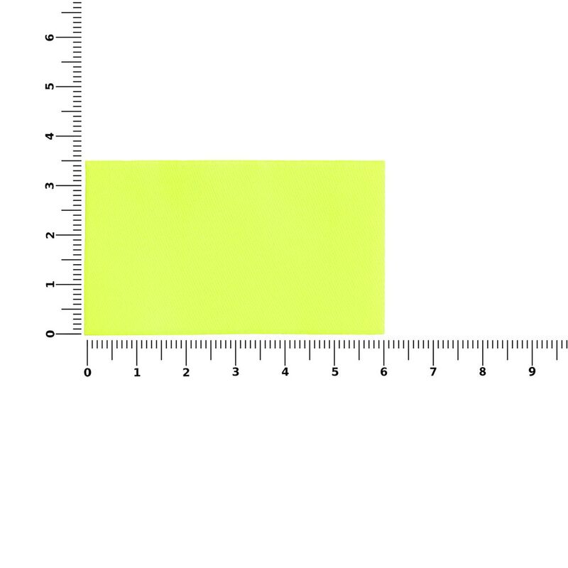 Лейбл тканевый Epsilon, M, желтый неон арт.17867.89