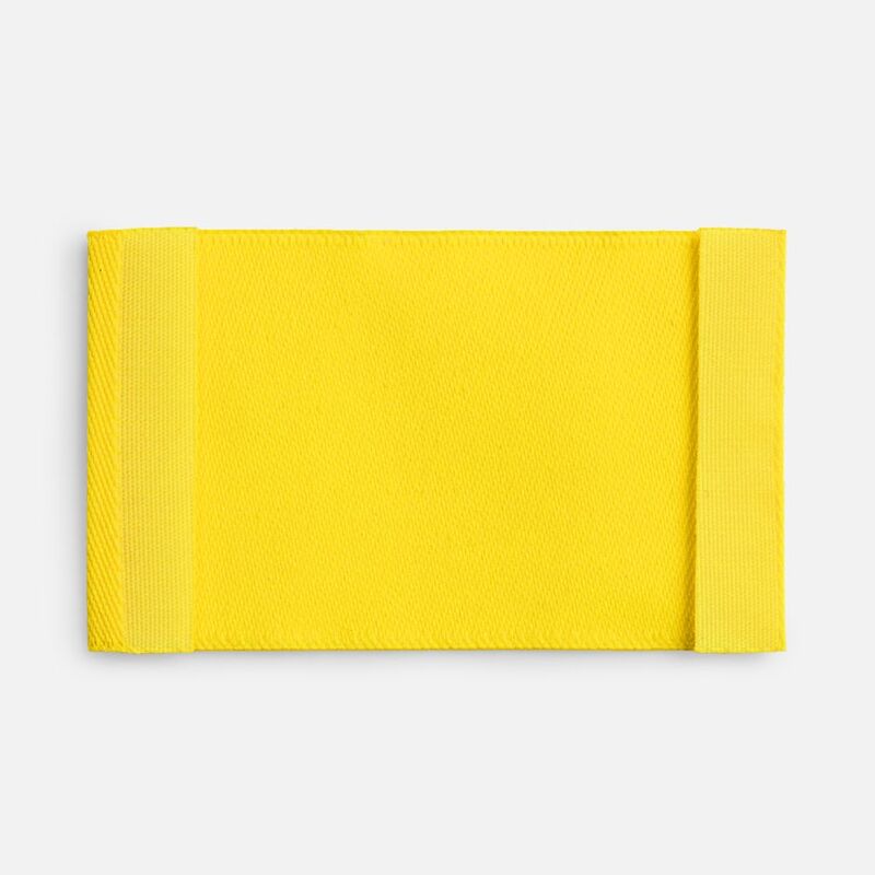 Лейбл тканевый Epsilon, M, желтый арт.17867.80