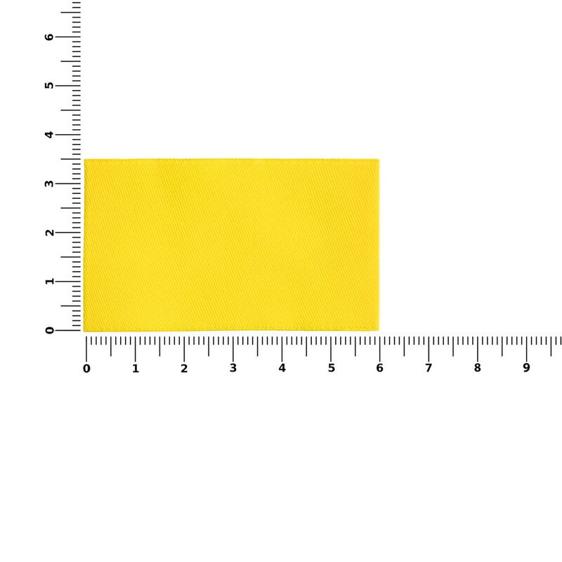 Лейбл тканевый Epsilon, M, желтый арт.17867.80