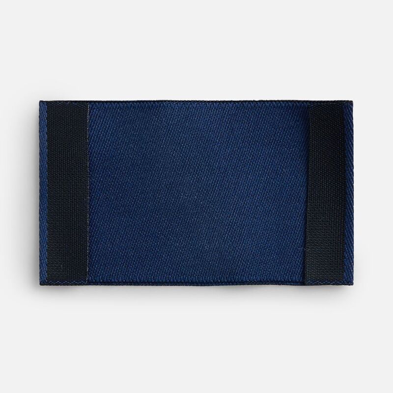 Лейбл тканевый Epsilon, M, темно-синий арт.17867.43