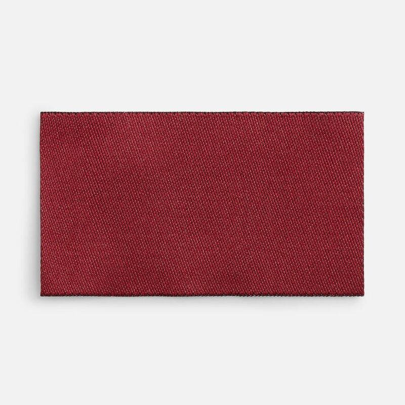 Лейбл тканевый Epsilon, M, бордовый арт.17867.55