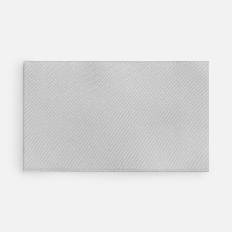 Лейбл тканевый Epsilon, M, светло-серый арт.17867.11