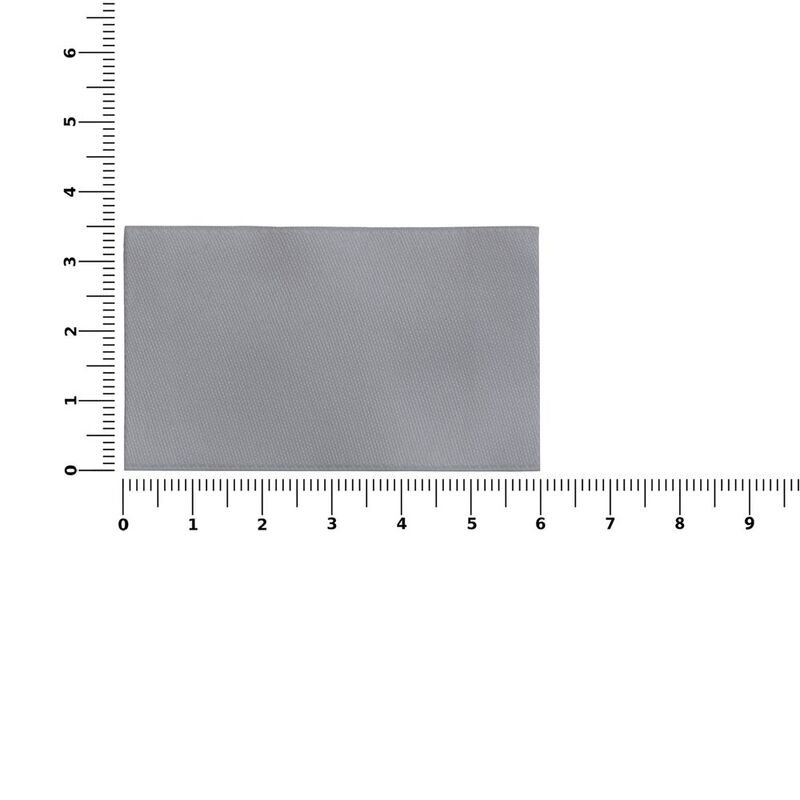 Лейбл тканевый Epsilon, M, серый арт.17867.10