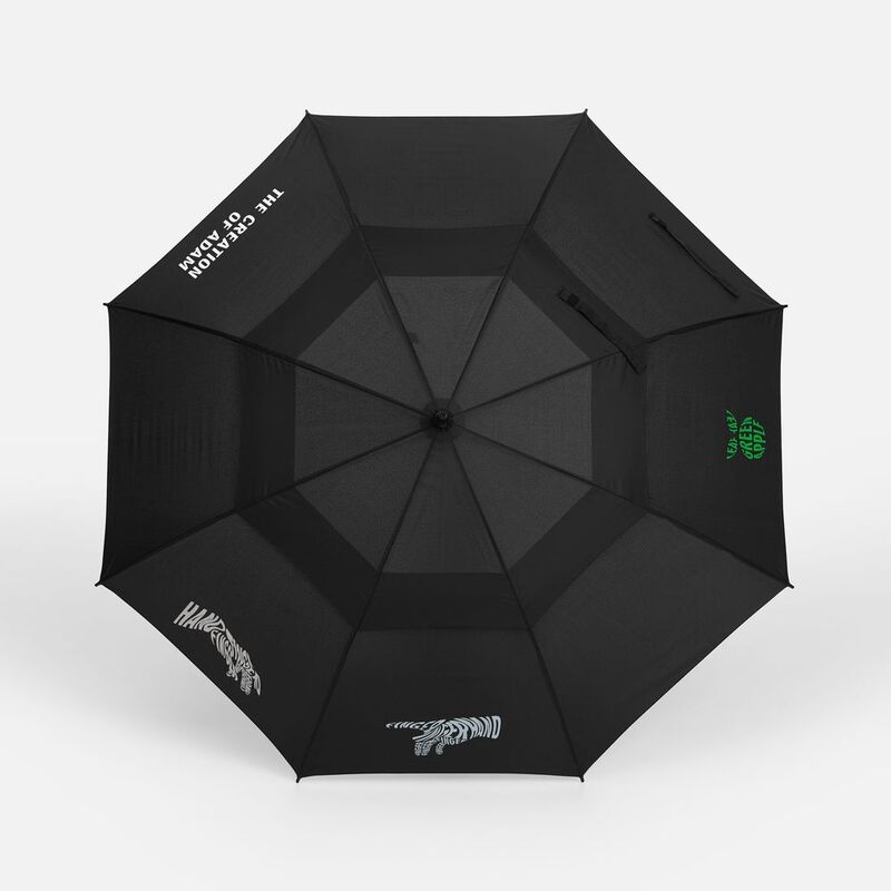 Зонт-трость Dome Double, черный арт.18782.30