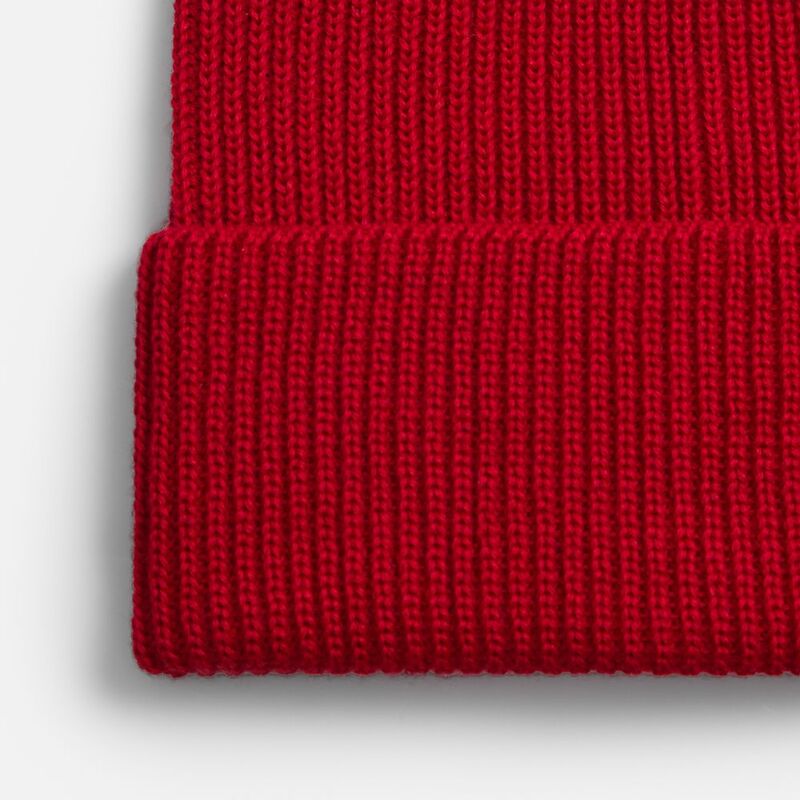 Шапка Nobilis Mono, красная арт.19909.50