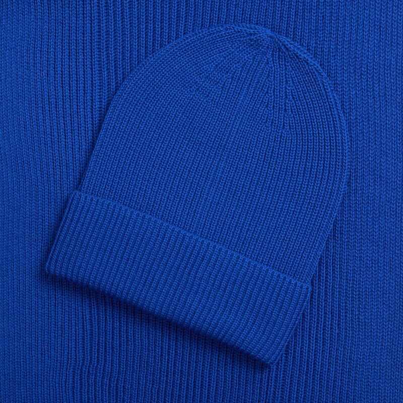 Шапка Nobilis Mono, ярко-синяя арт.19909.77