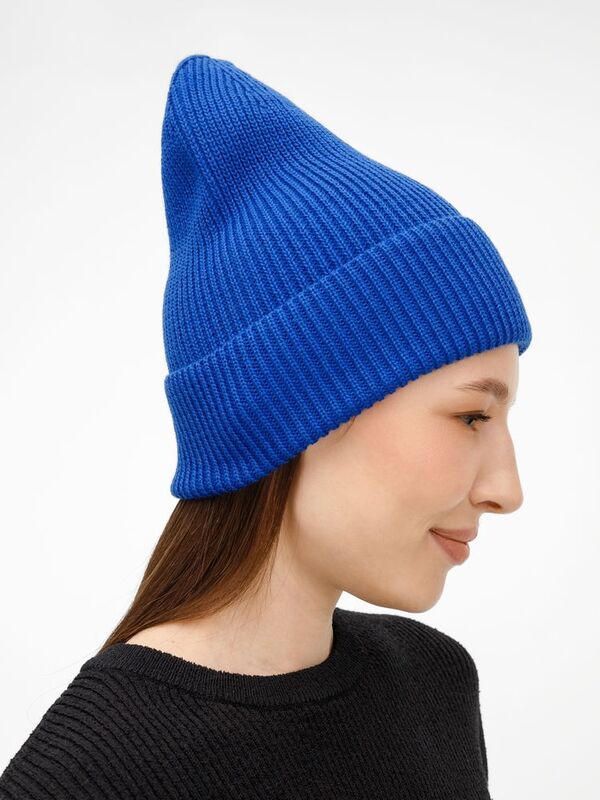 Шапка Nobilis Mono, ярко-синяя арт.19909.77