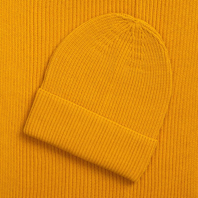 Шапка Nobilis Mono, желтая (медовая) арт.19909.80