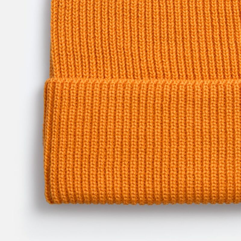 Шапка Nobilis Mono, оранжевая (абрикос) арт.19909.20