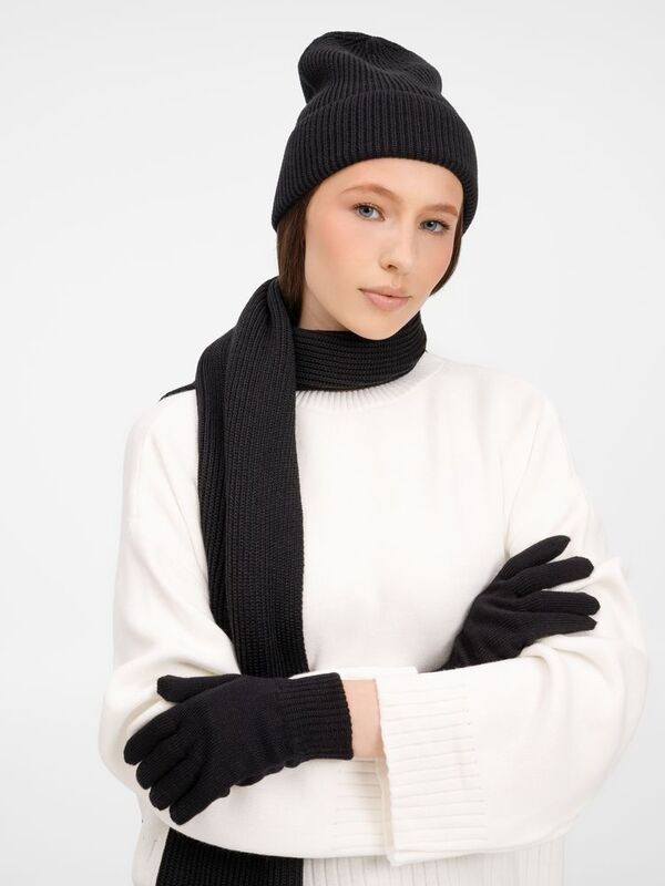 Шапка Nobilis Mono, черная арт.19909.30