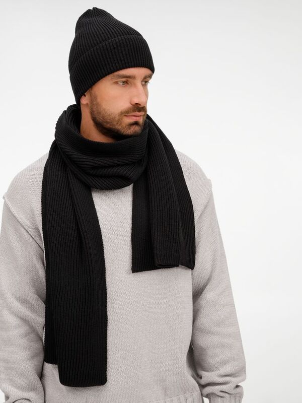 Шапка Nobilis Mono, черная арт.19909.30