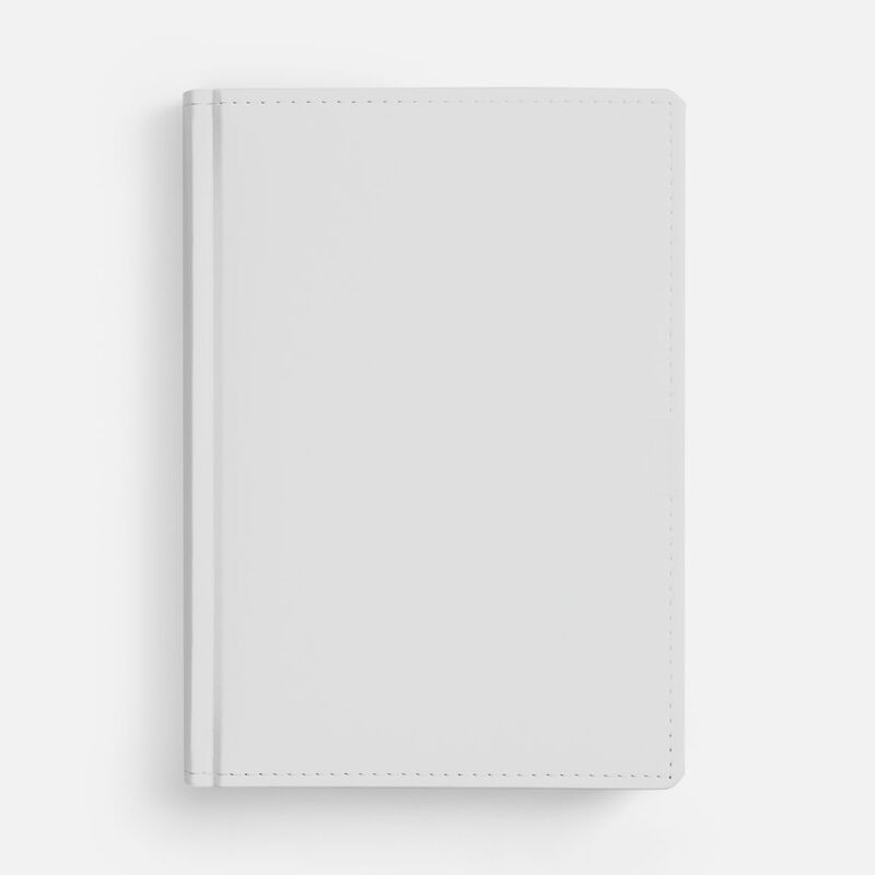 Ежедневник Nebraska, недатированный, белый арт.2879.60