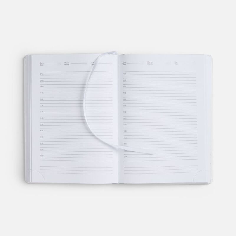 Ежедневник Nebraska, недатированный, белый арт.2879.60