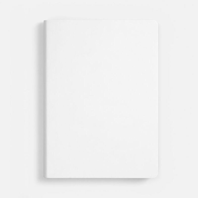 Ежедневник Nebraska Flex, недатированный, белый с золотистым арт.22008.60