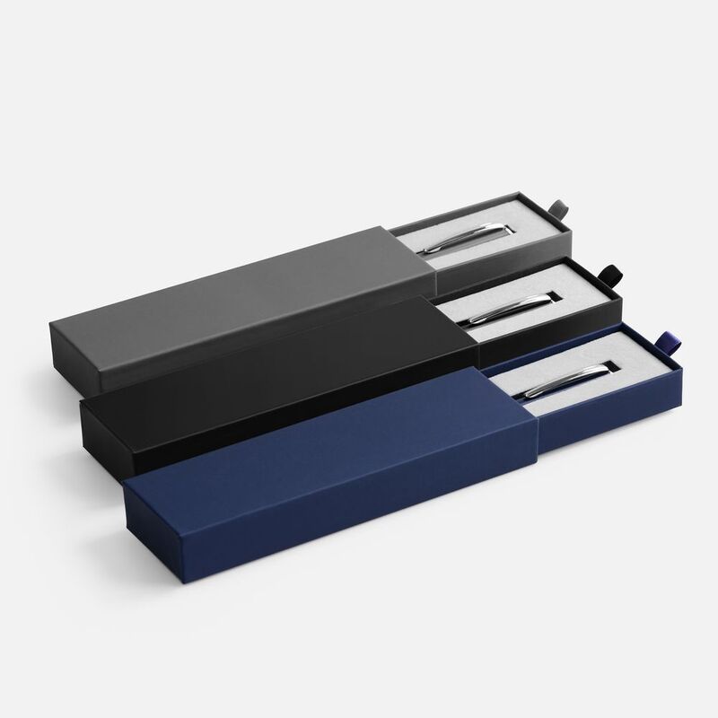 Ручка шариковая Ringa в футляре, серая арт.19900.10