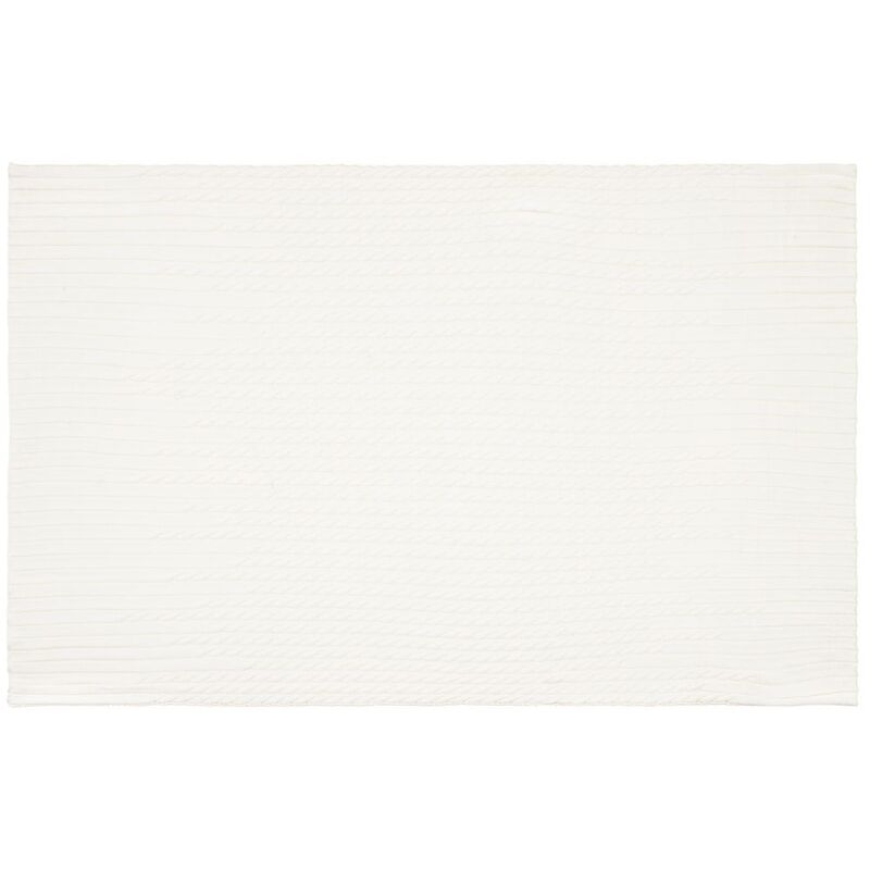 Плед Tressa, белый (молочный) арт.19622.61