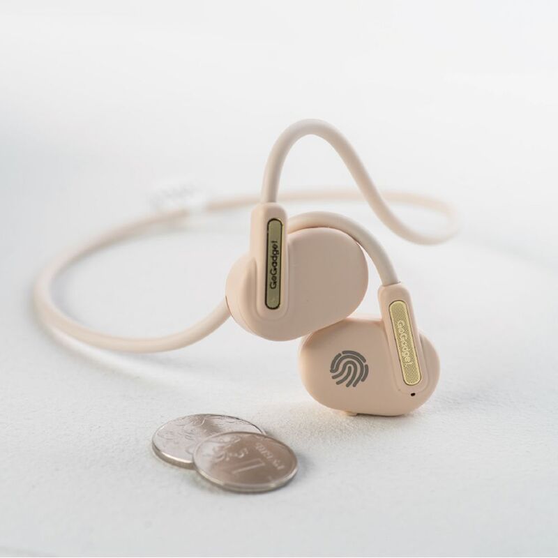 Беспроводные наушники OpenAir Arc, бежевые арт.19311.12