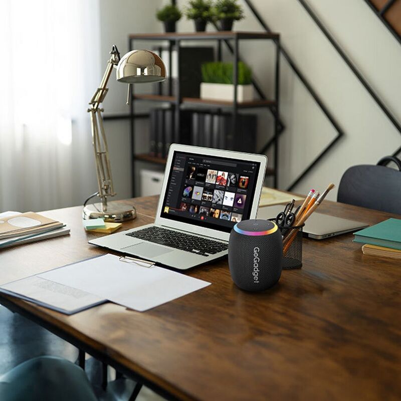 Водонепроницаемая колонка с подсветкой CityWave Pro, черная арт.19364.30