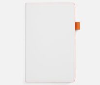 Ежедневник White Shall, недатированный, бело-оранжевый арт.15751.26