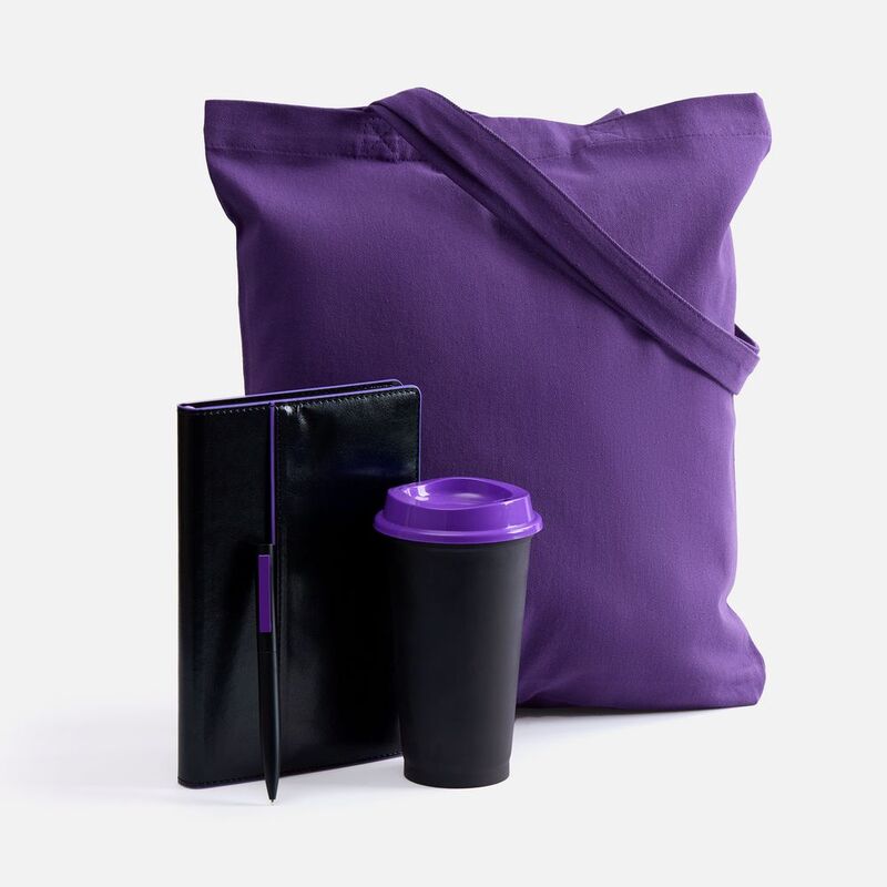 Набор Alanis, черный с фиолетовым арт.20527.37