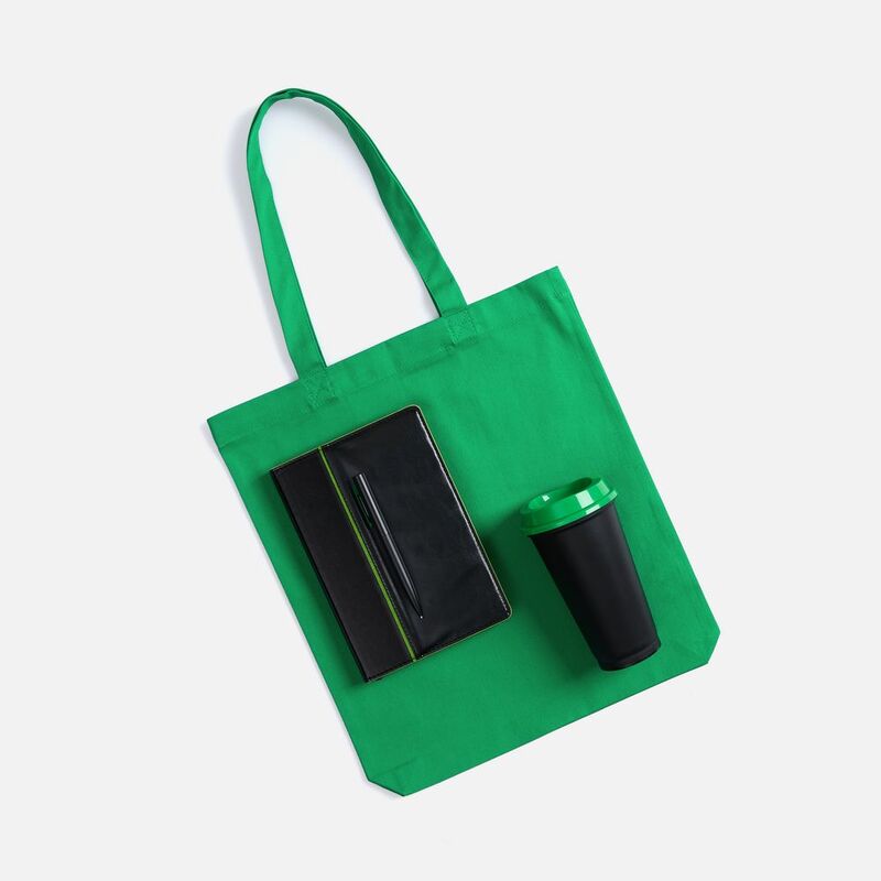 Набор Alanis, черный с зеленым арт.20527.39