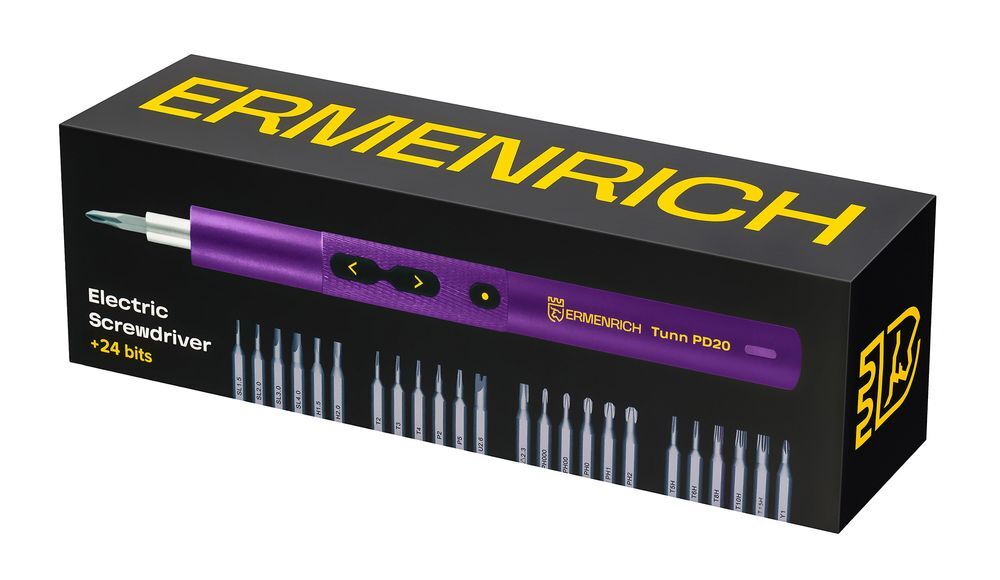 Электрическая отвертка для точных работ Tunn PD20 арт.60000