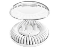 Кабель Vonmahlen Allroundo Eco для быстрой зарядки, белый арт.20777.60