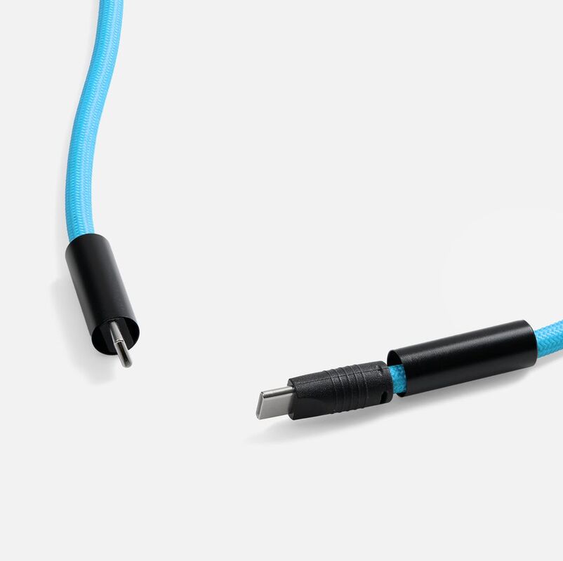 Кабель-ланьярд energyFlex Power Delivery 60 Вт, голубой арт.20237.40