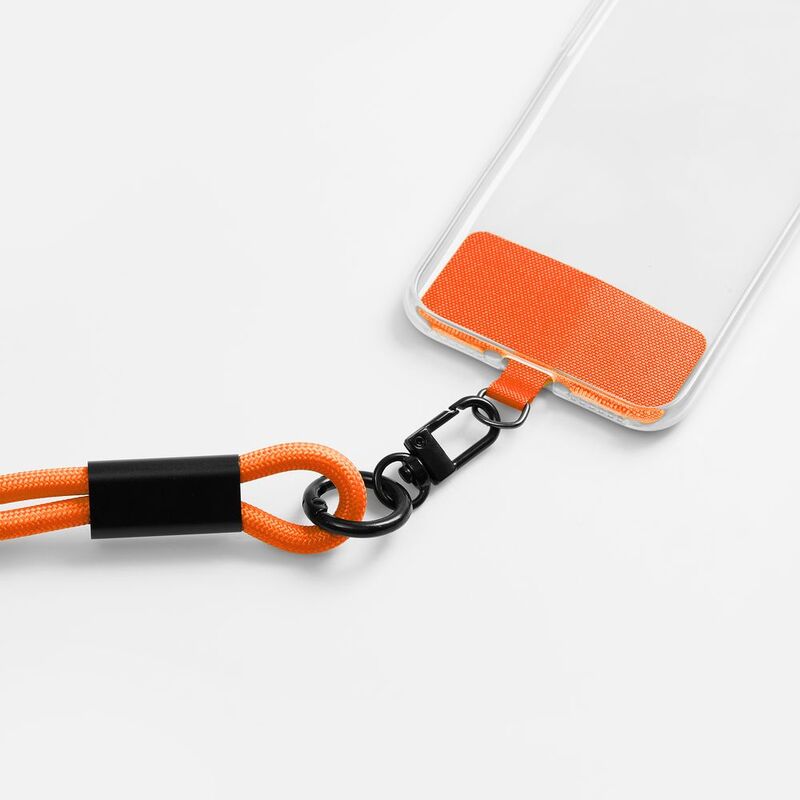 Кабель-ланьярд energyFlex Power Delivery 60 Вт, оранжевый арт.20237.20