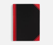 Блокнот Accenti Mini, черный с красным арт.20768.35