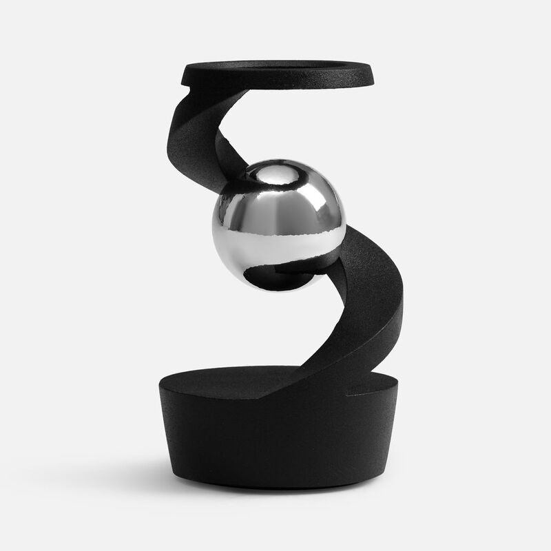 Настольный антистресс Mindflow, черный с серебристым арт.19911.13