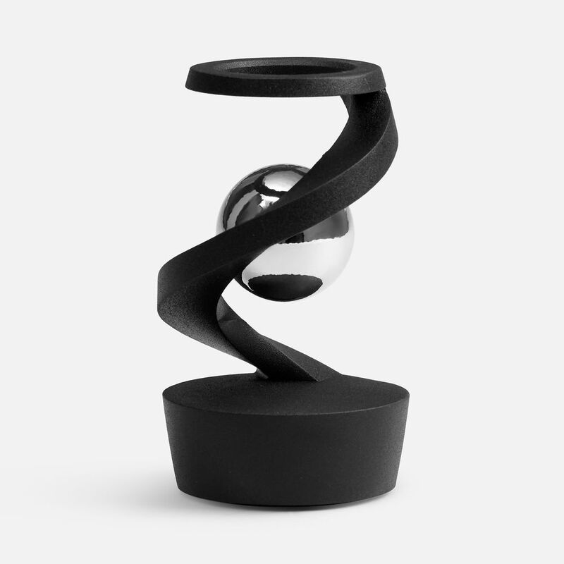 Настольный антистресс Mindflow, черный с серебристым арт.19911.13