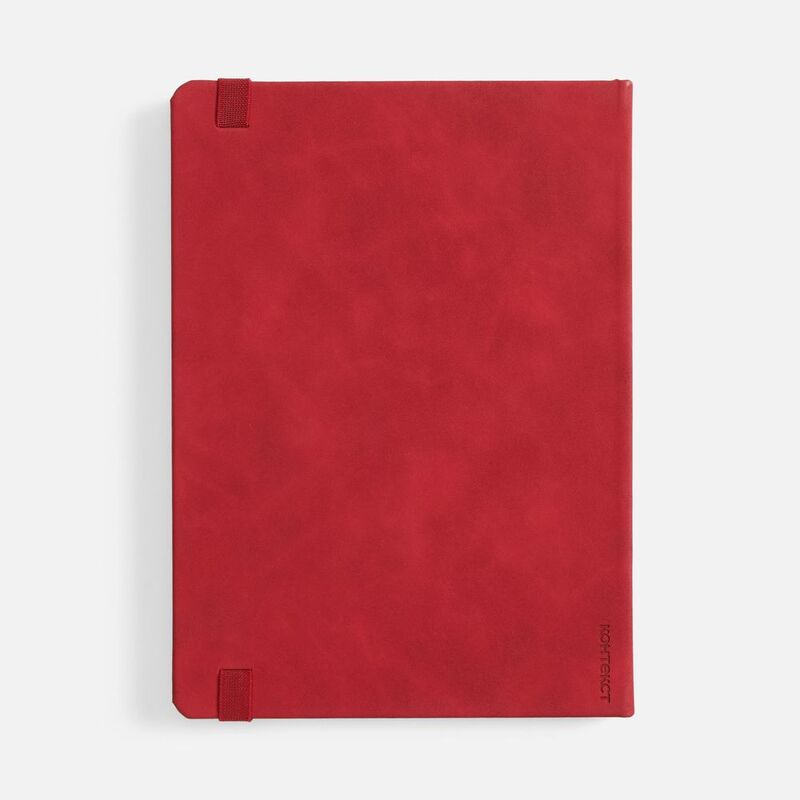 Ежедневник Urban Hard, недатированный, красный арт.72079.50