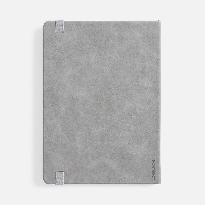 Ежедневник Urban Metal, недатированный, серый арт.72080.10