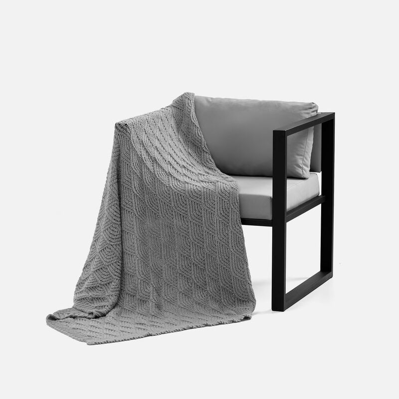 Плед Fermata, серый арт.17870.10