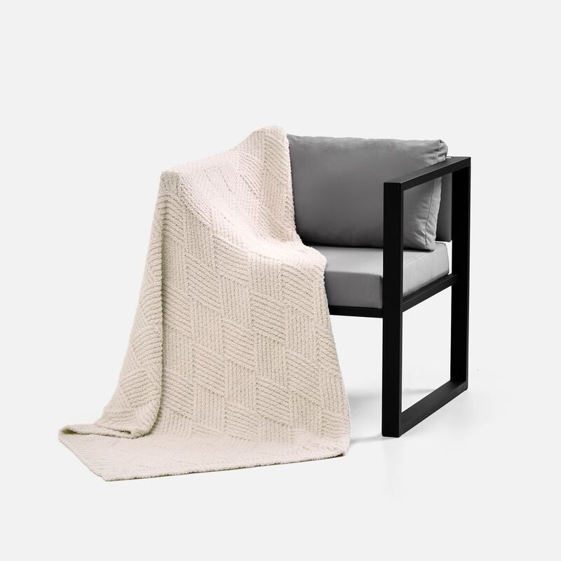 Плед Aspetta, молочный арт.17871.00