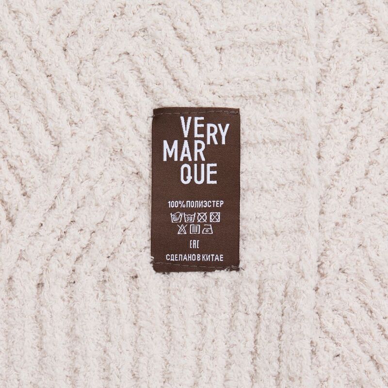 Плед Aspetta, молочный арт.17871.00