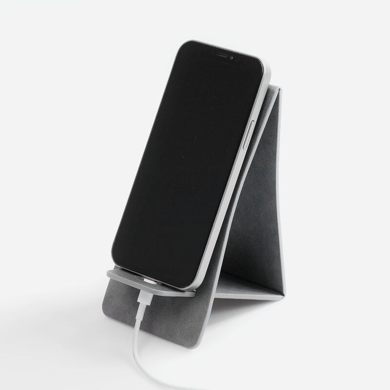 Подставка для телефона Petrus, серая арт.21104.10