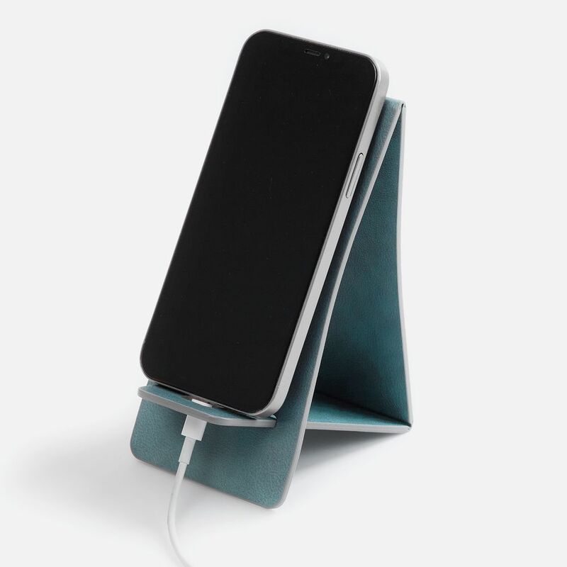 Подставка для телефона Petrus, голубая арт.21104.14