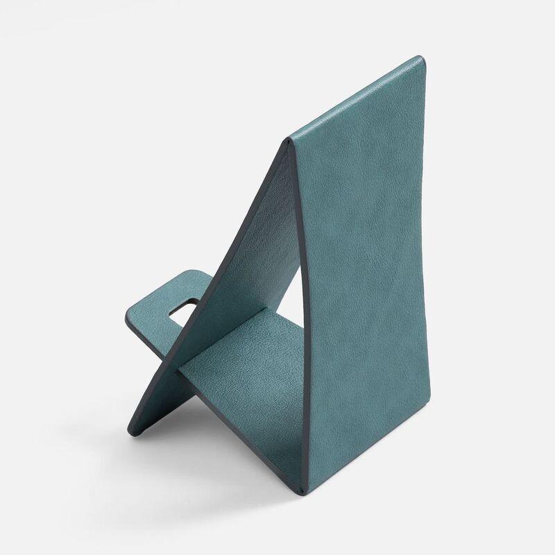 Подставка для телефона Petrus, голубая арт.21104.14