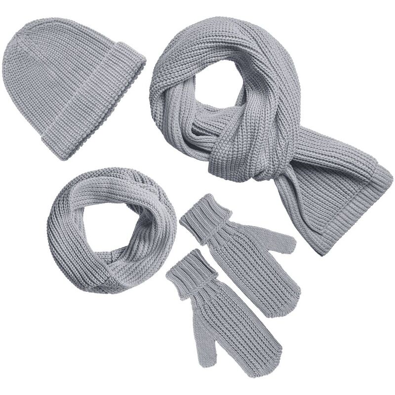 Шарф Nordkyn, светло-серый меланж арт.10451.13