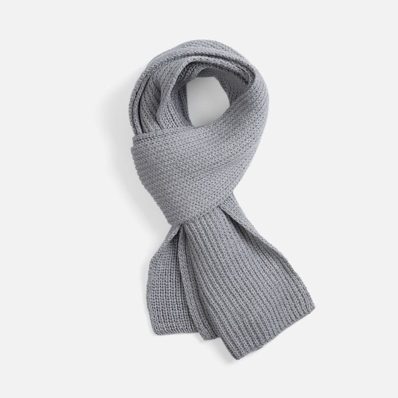 Шарф Nordkyn, светло-серый меланж арт.10451.13