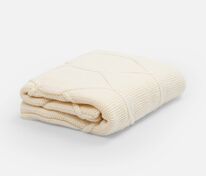 Плед Curve Verve, молочно-белый арт.20706.60